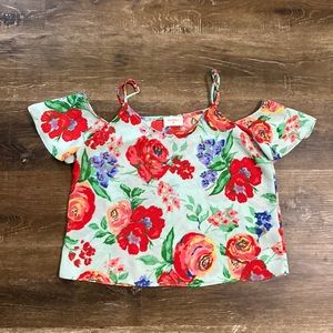 Everly Cold Shoulder Blouse